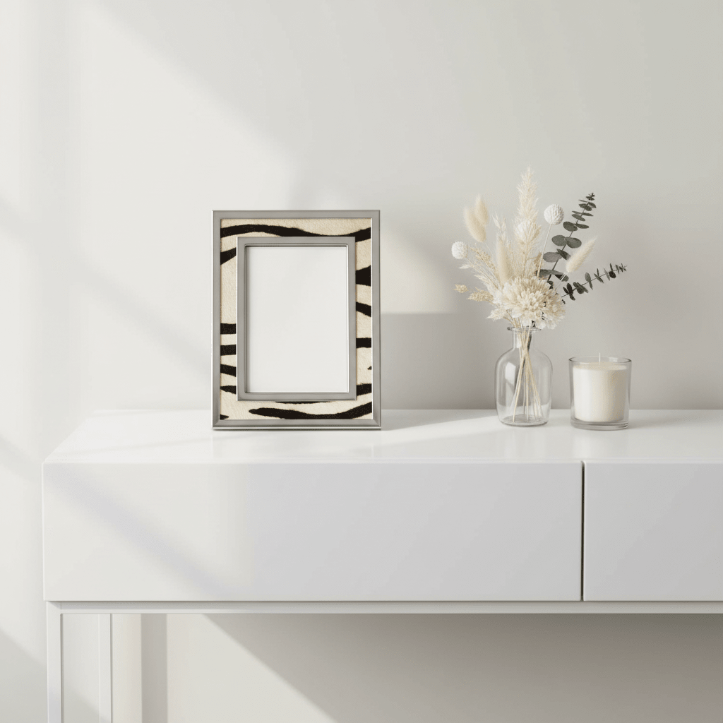 Kensington Townhouse 6in x 8in Zebra Design Photo Frame
