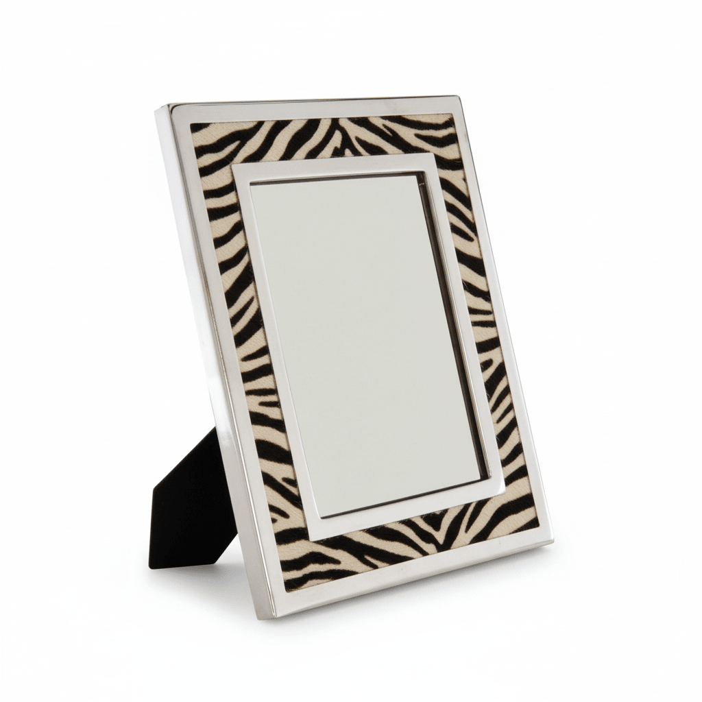 Kensington Townhouse 6in x 8in Zebra Design Photo Frame