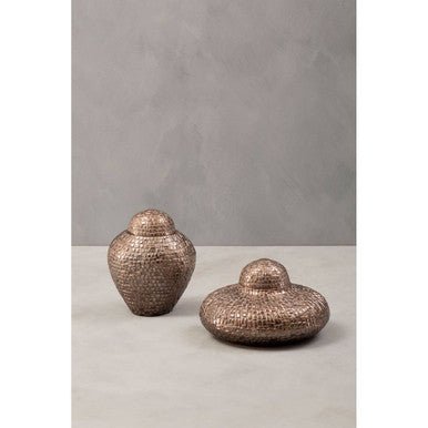 Kensington Townhouse Arya Set of 2 Pewter Jars