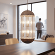 Kensington Townhouse Chrome Finish 6 Bulb Pendant Light