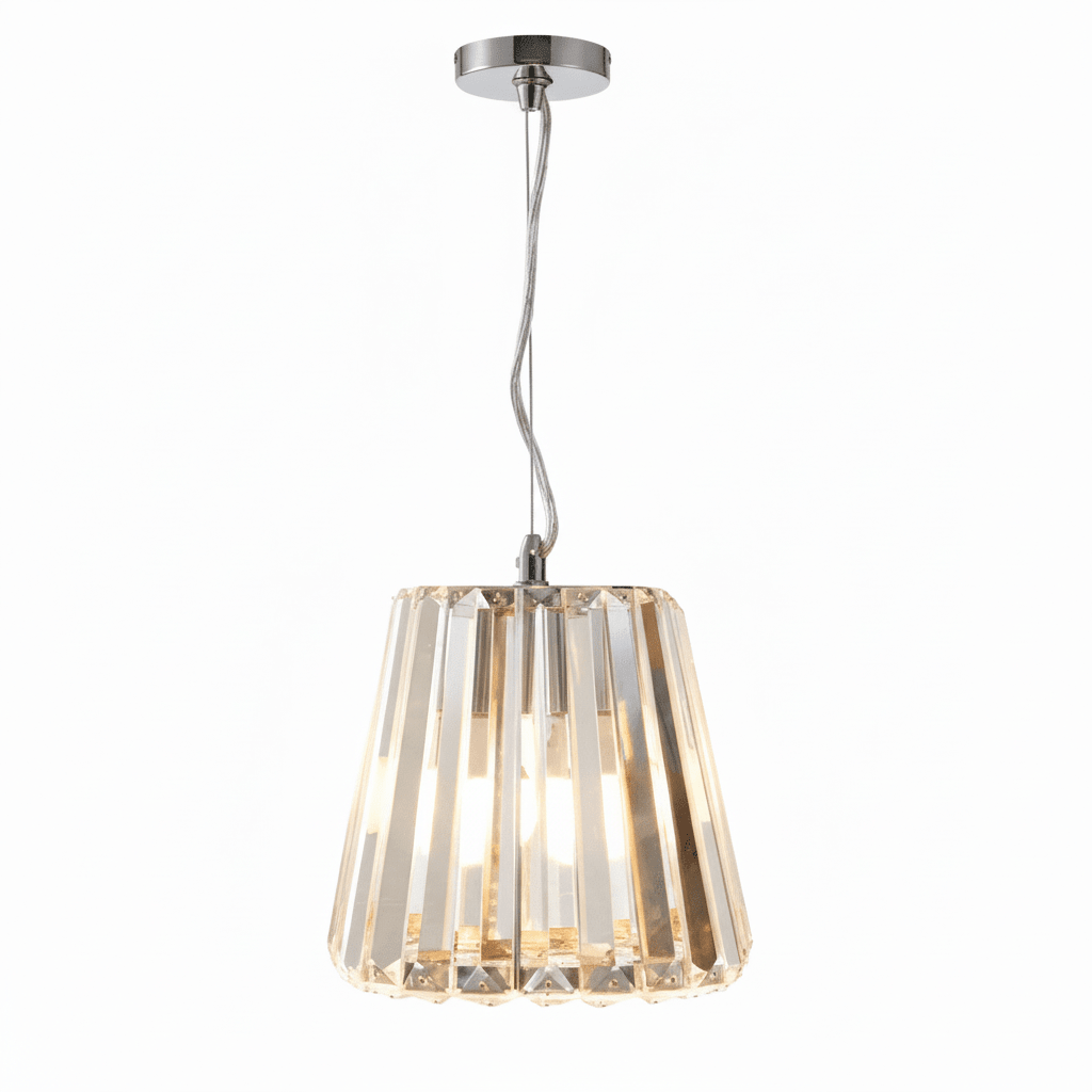 Kensington Townhouse Chrome Pendant Light