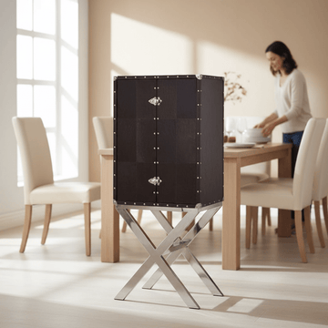 Kensington Townhouse Cross Base Drinks Cabinet