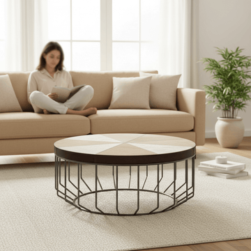 Kensington Townhouse Leather Coffee Table