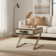 Kensington Townhouse Leather End Table