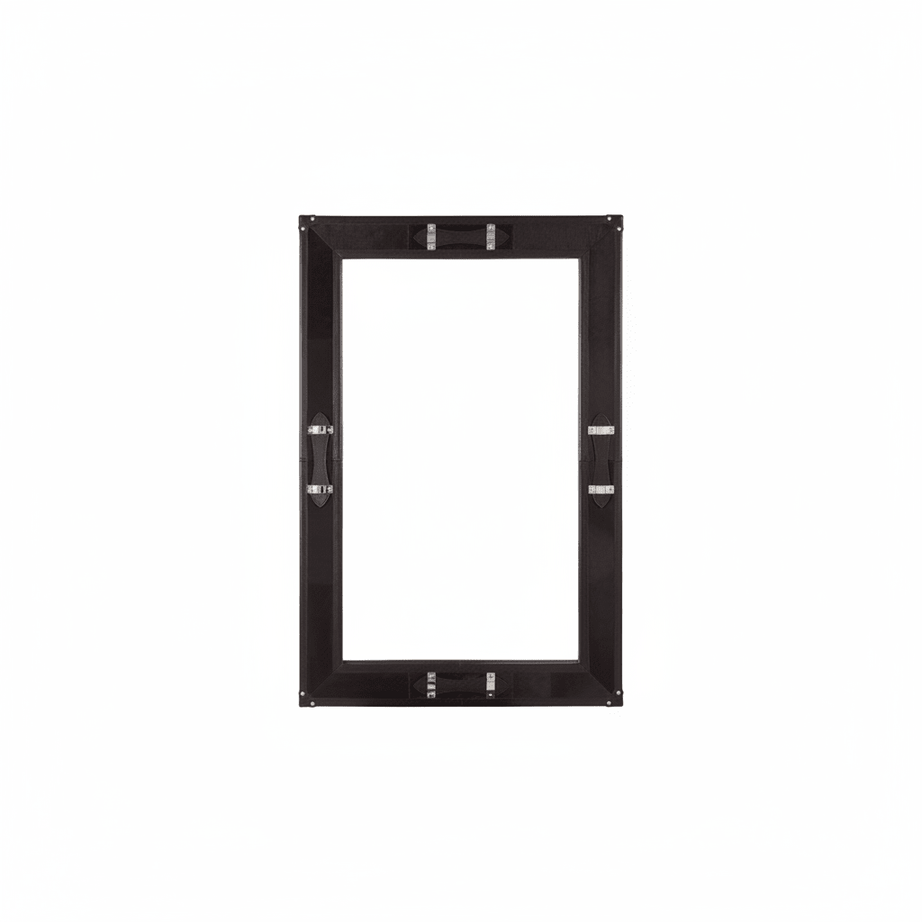 Kensington Townhouse Leather Frame Mirror