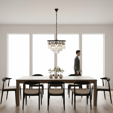 Kensington Townhouse Multi Crystal Pendant Light
