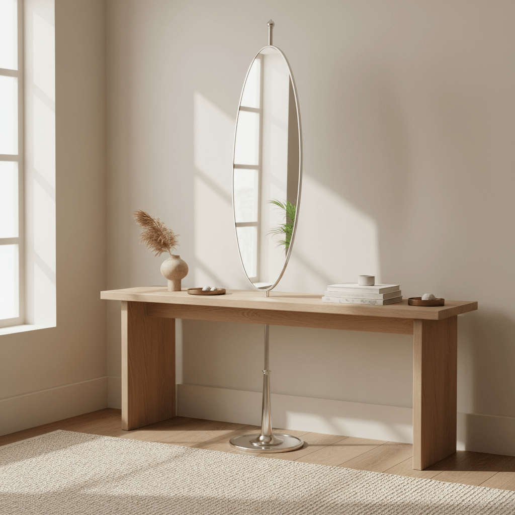 Kensington Townhouse Oval Mirror