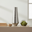 Kensington Townhouse Safia Silver Large Vase