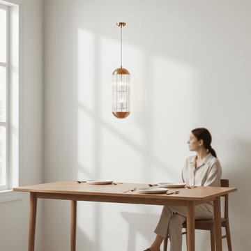 Kensington Townhouse Six Bulb Small Pendant Light