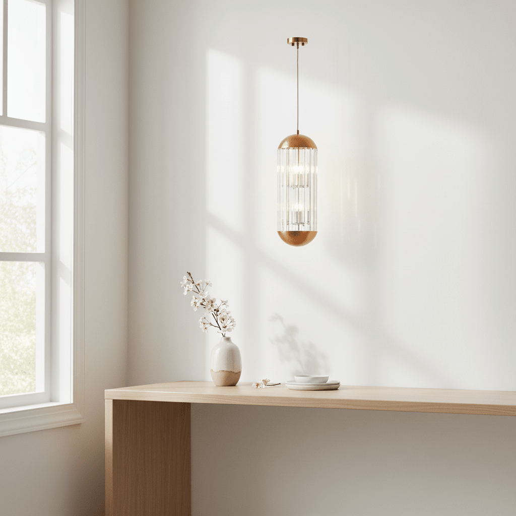 Kensington Townhouse Six Bulb Small Pendant Light