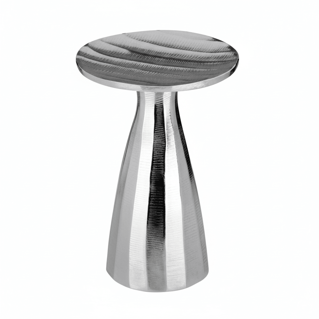 Kensington Townhouse Small Silver Candle Holder