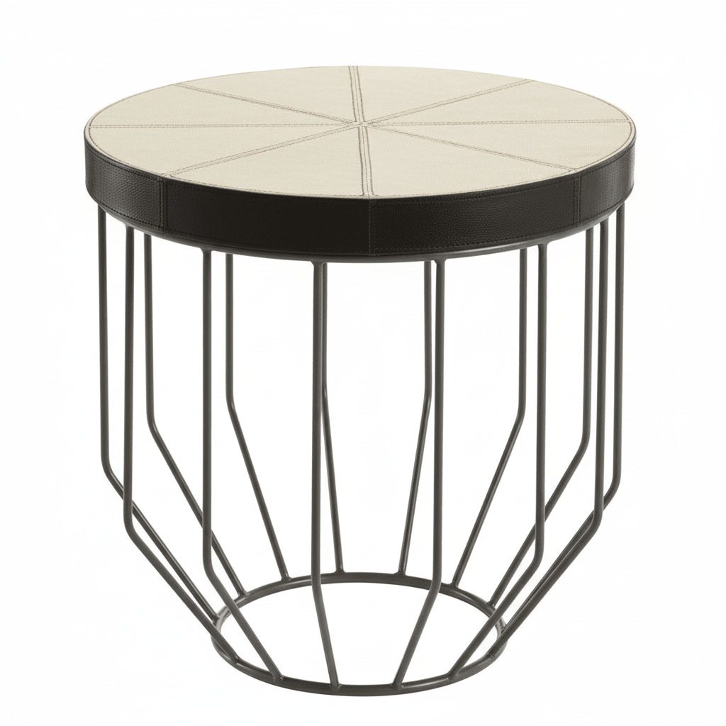 Kensington Townhouse Tall Iron Side Table