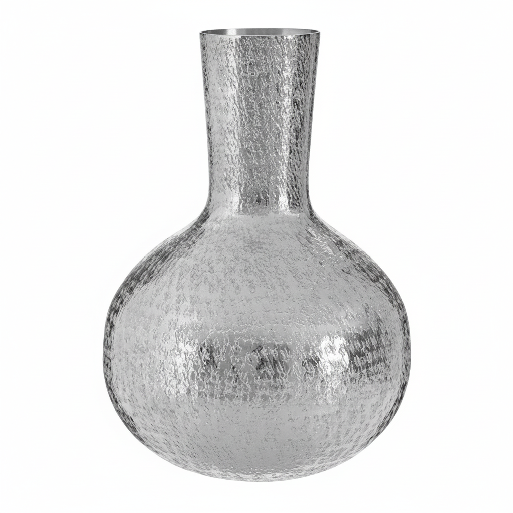 Kensington Townhouse Safia Silver Bottle Vase