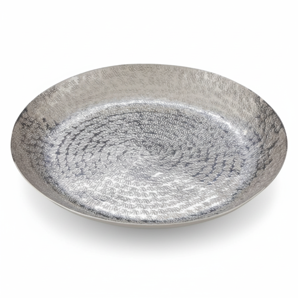 Kensington Townhouse Safia Silver Finish Plate