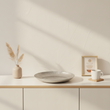 Kensington Townhouse Safia Silver Finish Plate