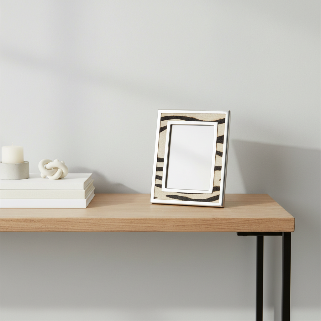 Kensington Townhouse 5in x 7in Zebra Design Photo Frame
