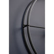 Kent Large Black Finish Wall Clock