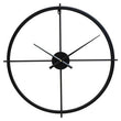 Kent Large Black Finish Wall Clock