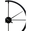 Kent Large Black Finish Wall Clock
