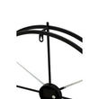 Kent Large Black Finish Wall Clock