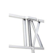 Kent Large Silver Finish Square Wall Clock