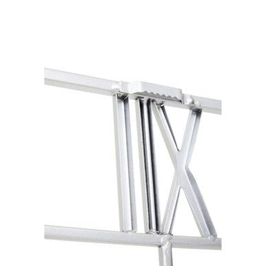 Kent Large Silver Finish Square Wall Clock