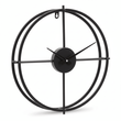 Kent Small Black Finish Wall Clock