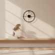Kent Small Black Finish Wall Clock