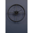 Kent Small Black Finish Wall Clock
