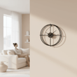 Kent Small Black Finish Wall Clock
