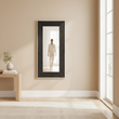 Kerala Black Rectangular Wall Mirror