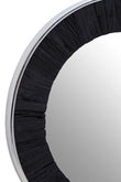 Kerala Black Round Wall Mirror
