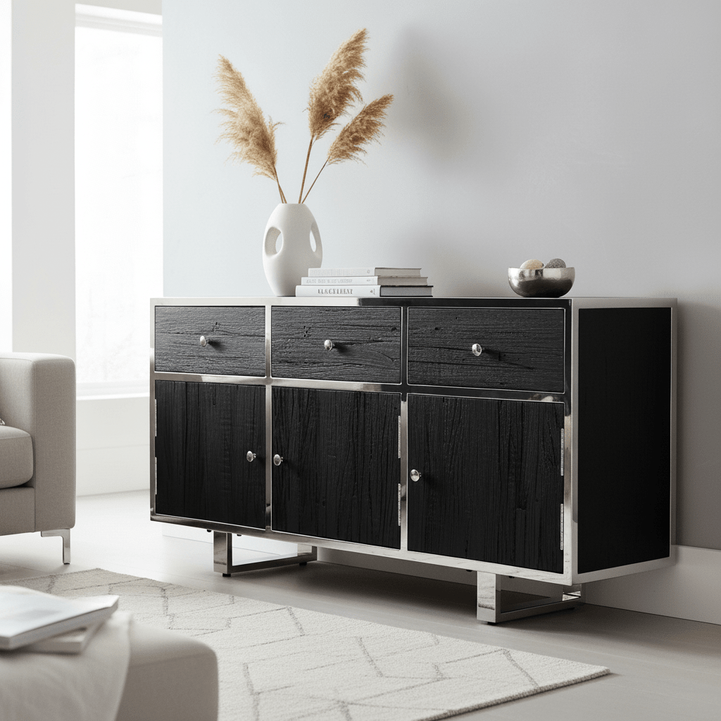 Kerala Black Sideboard