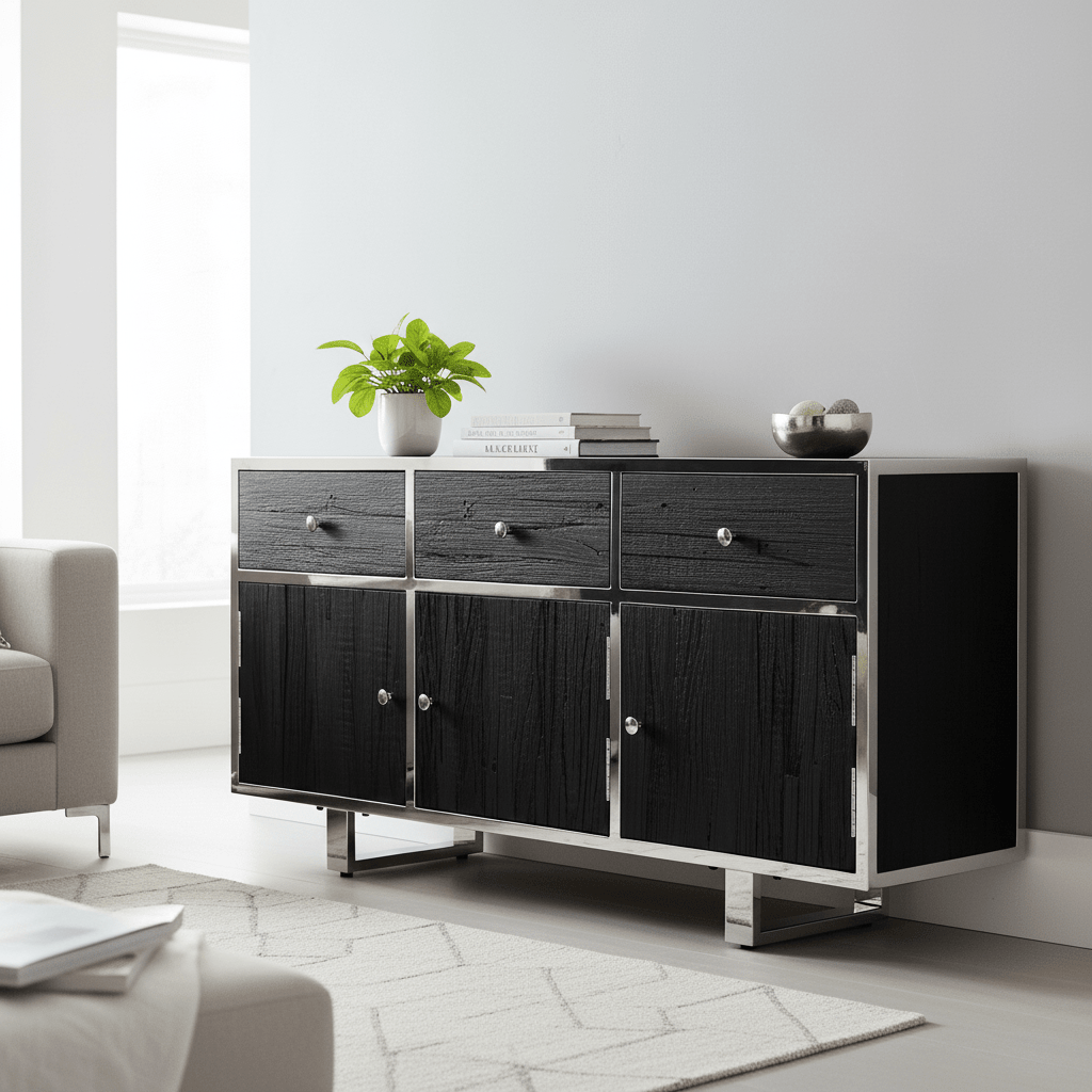 Kerala Black Sideboard