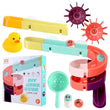 Kids Bath Toys Wall Suction Cup Marble Race Run Track Bathroom Bathtub Baby Play Water Games Toy Kit for Children