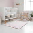 Kids Rectangular Pink Rug
