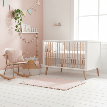 Kids Rectangular Pink Rug