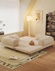 Kimura Two Seater Sofa Bed, Backrest Washable, Corduroy