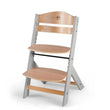 Kinderkraft Enock Wooden Highchair - Wooden Grey