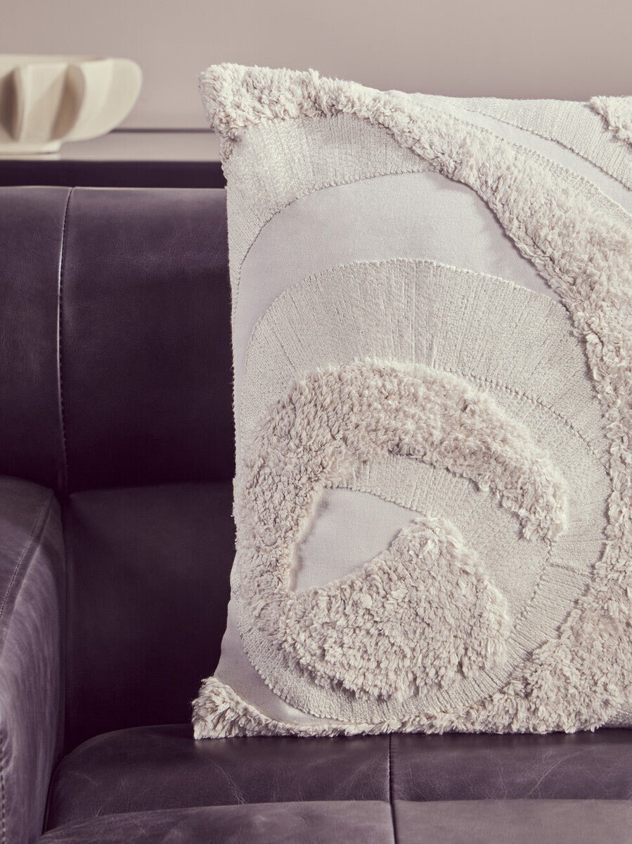 King Left Arm Leather Modular Chaise