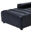King Left Arm Leather Modular Chaise
