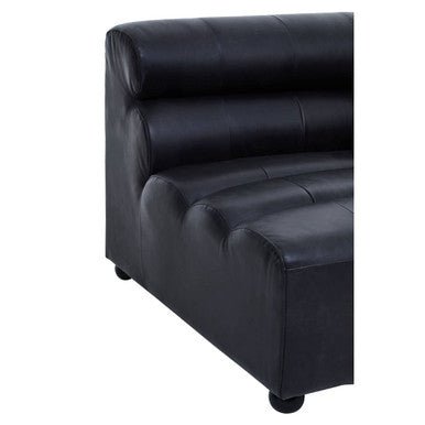 King Left Arm Leather Seat Sofa