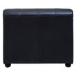 King Right Arm Leather Modular Chaise