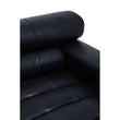 King Right Arm Leather Modular Chaise