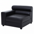 King Left Arm Leather Seat Sofa