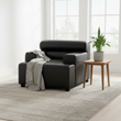 King Left Arm Leather Seat Sofa