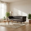 King Three Seater Sofa With Flared Arms