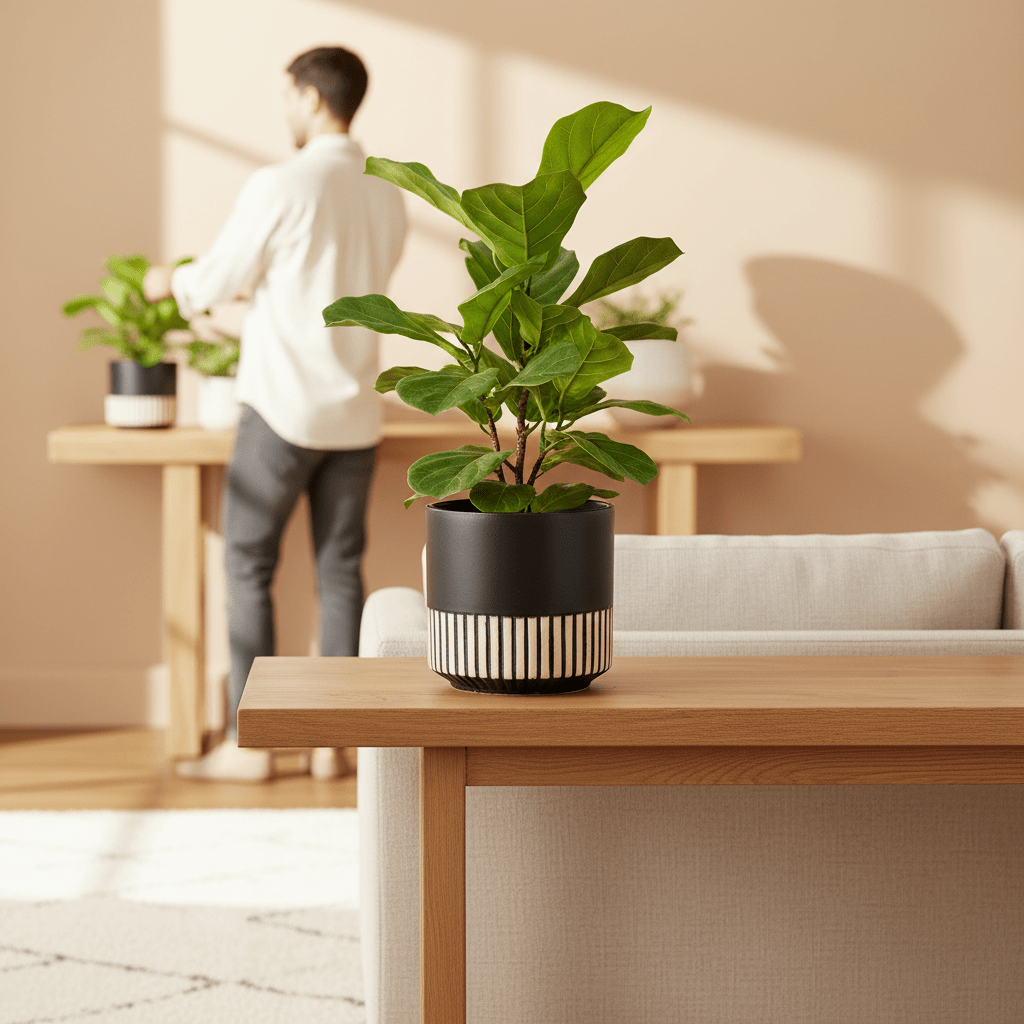 Kiso Large Ceramic Planter