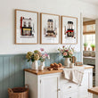 Paris Café Street Scene Kitchen Art wall art | 