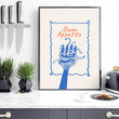 Kitchen Artwork | Set of 3 Italian Lifestyle Wall art Prints